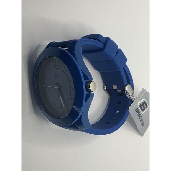 Sketchers SR5009 Men's Blue Silicone Analog Blue Dial Quartz Genuine Watch LW52 - Picture 7 of 11